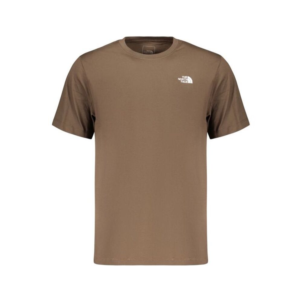 The North Face Brown Cotton Men's Men's T-Shirt